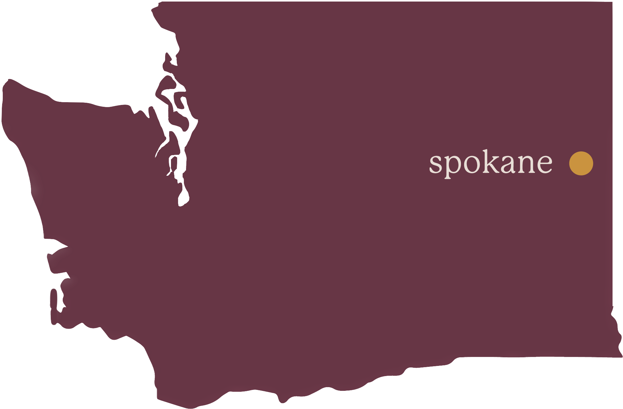 Washington State locations map